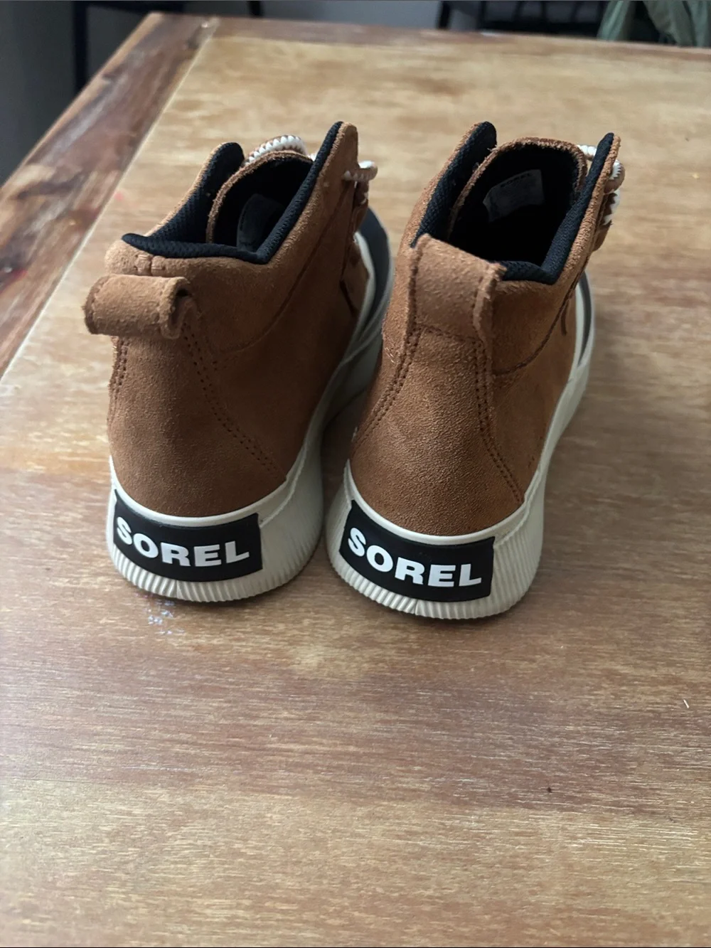 Sorel Kids Brown and Black Waterproof Boots